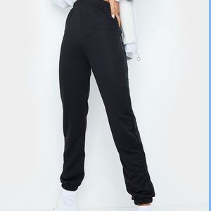 NEW Black cuffed joggers